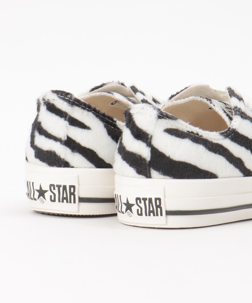 CONVERSE（コンバース）の「CONVERSE コンバース ALL STAR オールスター ゼブラファー OX（スニーカー・レディース・オフホワイト・24.5cm/23cm/24.0cm/23.5cm）」の10枚目の写真