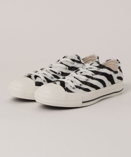 CONVERSE（コンバース）の「CONVERSE コンバース ALL STAR オールスター ゼブラファー OX（スニーカー・レディース・オフホワイト・24.5cm/23cm/24.0cm/23.5cm）」の14枚目の写真