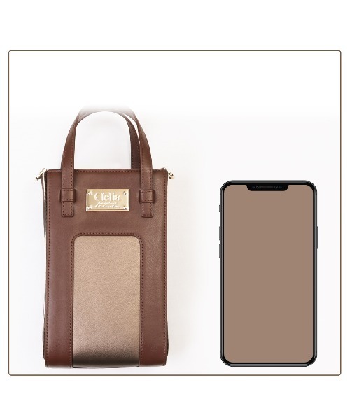 Clelia（クレリア）の「【Serena/セレーナ】2way縦型スマホショルダー