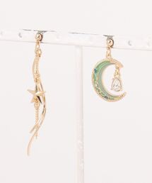【チャイハネ】ムーナンアシンメトリーピアス