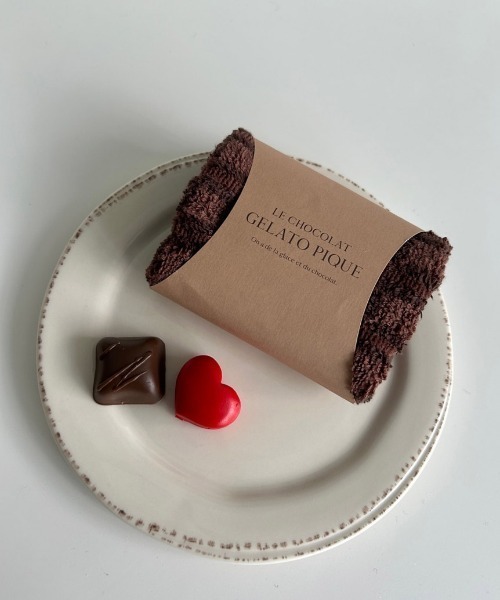 gelato pique（ジェラートピケ）の「【Bitter】 ショコラハンドタオル