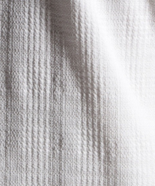 HIDEAWAYS NICOLE（ハイダウェイニコル）の「ブリスターグレンチェックＶネック半袖Tシャツ（Tシャツ/カットソー・メンズ・その他/ピンク/ホワイト/ブラック・MEDIUM/LARGE/X-LARGE）」の12枚目の写真