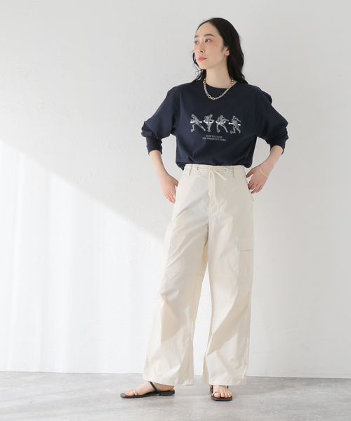 417 EDIFICE(フォーワンセブンエディフィス)の「【CITY BOYS FC / シティボーイズFC】417別注 Marseille Turn L/S(Tシャツ/カットソー・メンズ・チャコールグレー/ホワイト/ネイビー・MEDIUM/LARGE/X-LARGE)」の9枚目の写真
