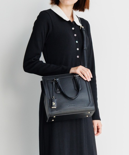 Jewelna Rose（ジュエルナローズ）の「アリゼ トートバッグ ミドルサイズ 11928（ハンドバッグ・レディース・ブラック/グレイッシュベージュ/その他/ピンク/ブラウン・FREE）」の21枚目の写真