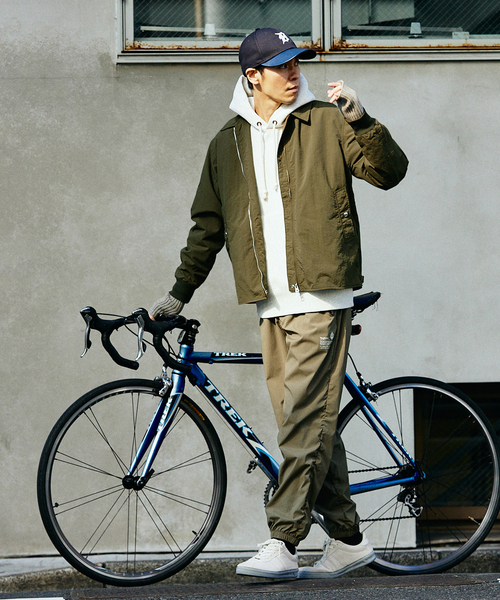 417 EDIFICE（フォーワンセブンエディフィス）の「ワッシャー Ny イージーパンツ ”セットアップ着用可”（カーゴパンツ・メンズ・ブラック/カーキ・SMALL/MEDIUM/LARGE）」の20枚目の写真