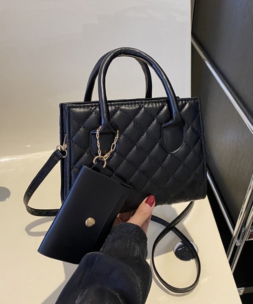 TONE SELECT GOODS（トーンセレクトグッズ）の「urbanfemine./PU2wayバッグ U7188（ショルダーバッグ・レディース・ブラック/ボルドー/ベージュ/ホワイト/グリーン・FREE）」の9枚目の写真