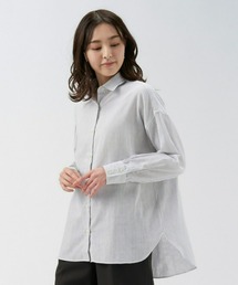 Pitta Re:)（ピッタリ）の「【Pitta Re:)】ふわっとガーゼシャツ BIGシルエット 長袖 綿100% レディース カジュアルシャツ（シャツ/ブラウス）」