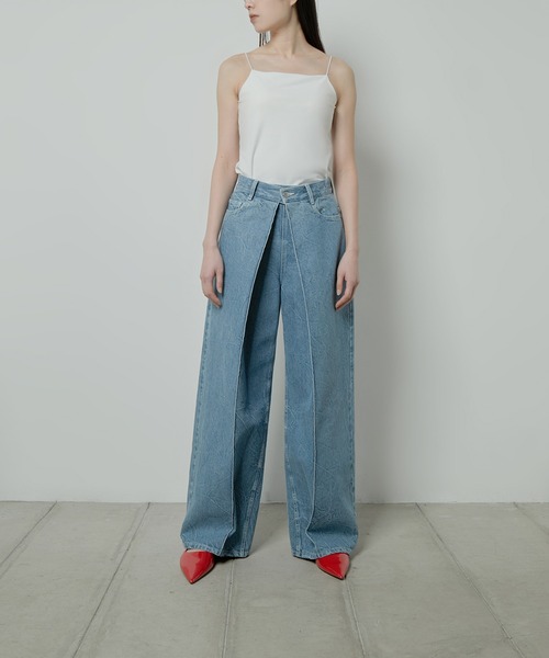 キャミソール Back open camisole L/BEG1 HeRIN.CYE | Back open camisole (キャミソール ) |SHEL'TTER