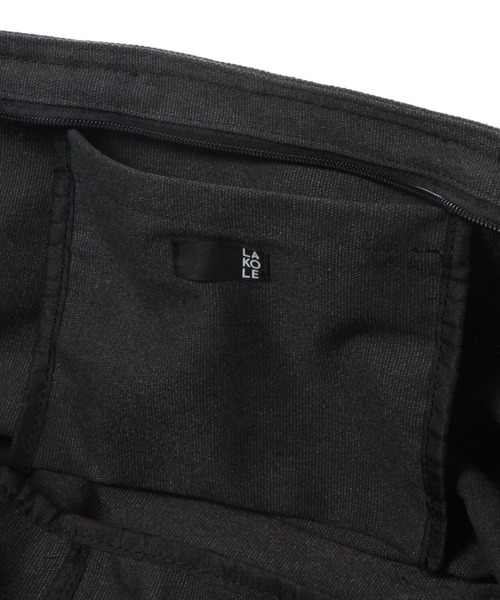 LAKOLE（ラコレ）の「ZIPキャンバスショルダー / 110640（ショルダーバッグ・メンズ・ナチュラル/ブラック/ライトグレー・FREE）」の16枚目の写真