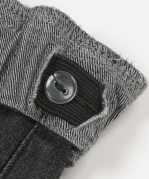 petit main(プティマイン)の「ストレッチデニムジョガーパンツ(デニムパンツ・キッズ・ブルー/ブラック・80cm/90cm/100cm/110cm/120cm/130cm)」の5枚目の写真