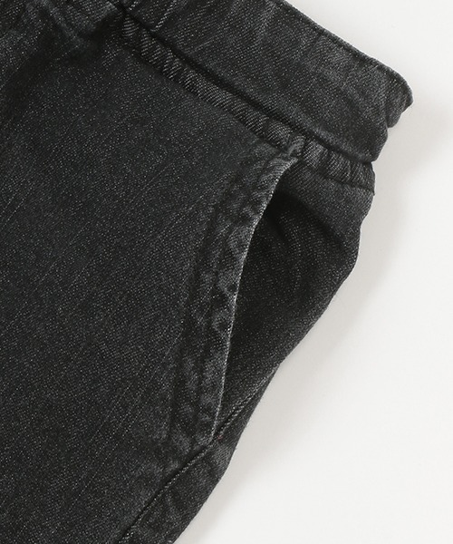 petit main(プティマイン)の「ストレッチデニムジョガーパンツ(デニムパンツ・キッズ・ブルー/ブラック・80cm/90cm/100cm/110cm/120cm/130cm)」の6枚目の写真