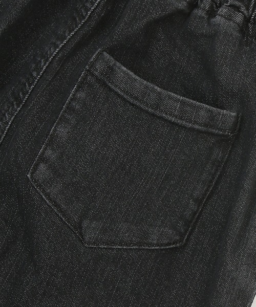 petit main(プティマイン)の「ストレッチデニムジョガーパンツ(デニムパンツ・キッズ・ブルー/ブラック・80cm/90cm/100cm/110cm/120cm/130cm)」の8枚目の写真