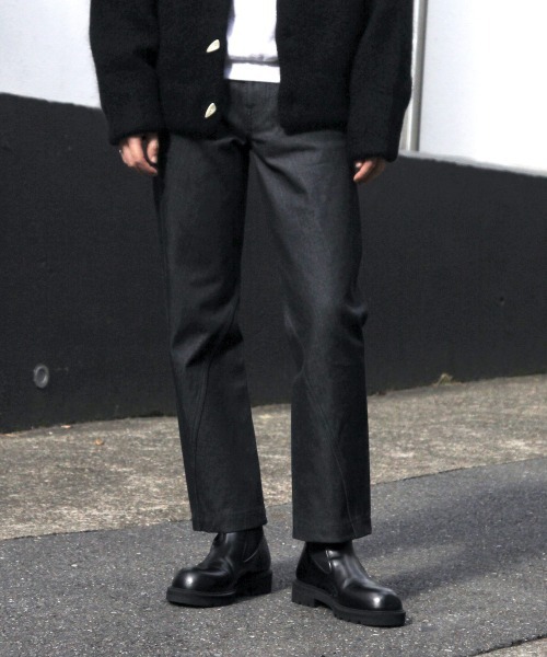 KAIKO（カイコー）の「KAIKO TIGHT DENIM PANTS（デニムパンツ・メンズ・インディゴブルー・0/1）」の6枚目の写真