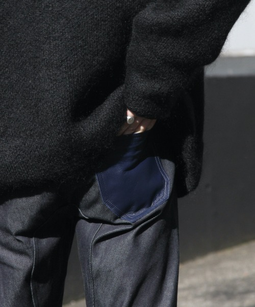 KAIKO（カイコー）の「KAIKO TIGHT DENIM PANTS（デニムパンツ・メンズ・インディゴブルー・0/1）」の3枚目の写真