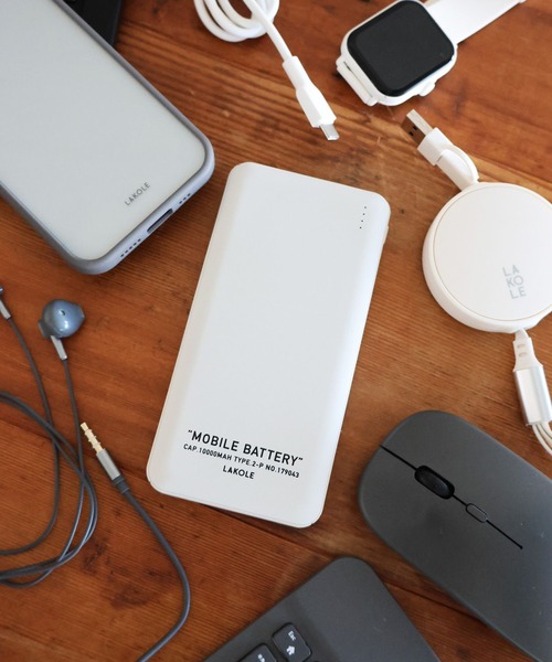 セール】10000mAhモバイルバッテリー / 107526（スマホグッズ