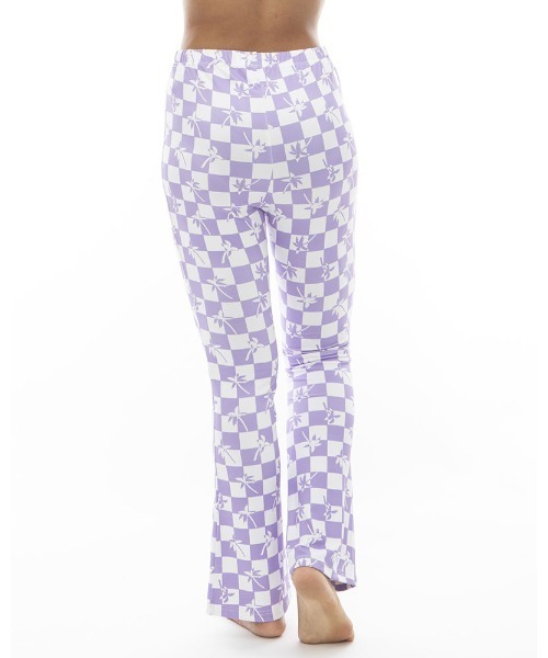 BILLABONG(ビラボン)の「BILLABONG レディース 【FOR SAND AND WATER】 PATTERN FLAR PANTS ロングパンツ 【2024年春夏モデル】/ビラボン総柄UVカットボタニカルフレアパンツ(その他パンツ・レディース・ブラック系その他/ブラウン系その他/パープル・LARGE/MEDIUM)」の17枚目の写真