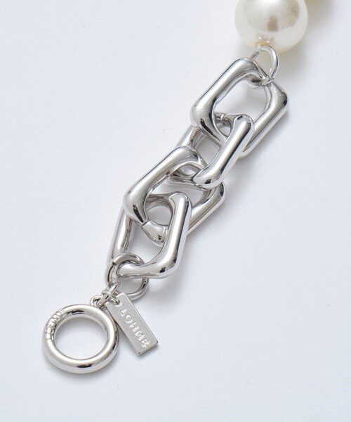 LOHME（ローム）の「【LOHME/ローム】Pearl Mix Chain Bracelet