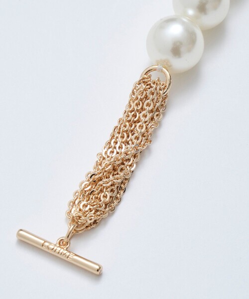 LOHME（ローム）の「【LOHME/ローム】Pearl Mix Chain Bracelet