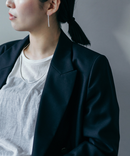 JOURNAL STANDARD（ジャーナルスタンダード）の「【LES BONBON/ル ボンボン】Princess PIERCE:ピアス(両耳用)（ピアス（両耳用）・レディース・シルバー・FREE）」の2枚目の写真