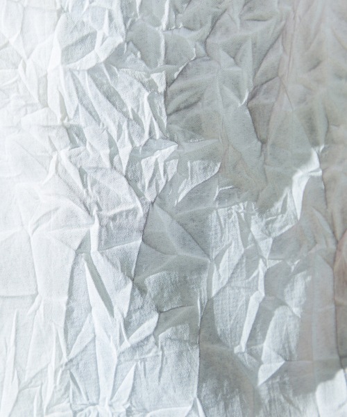 HIDEAWAYS NICOLE（ハイダウェイニコル）の「カラープリーツ５分袖シャツ（シャツ/ブラウス・メンズ・オレンジ/ネイビー/ピンク/ライトグレー・X-LARGE/LARGE/MEDIUM）」の19枚目の写真