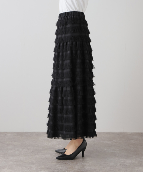 Couture d'adam(クチュールドアダム)の「【COUTURE D'ADAM/クチュールドアダム】Havana ティアードスカート(スカート・レディース・ブラック・FREE)」の16枚目の写真