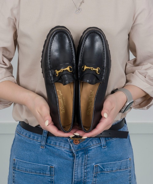 Daniele Lepori（ダニエル レポリ）の「【Daniele Lepori/ダニエル レポリ】厚底 ビットローファー 本革（ローファー・レディース・ブラック×ゴールド/ブラック×シルバー・36/37/38/39）」の15枚目の写真