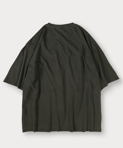 SlashDate(スラッシュデイト)の「ピグメント加工ヴィンテージTシャツ/オーバーサイズ(Tシャツ/カットソー・メンズ・ブラウン/ブラウン系その他2/ブラック系その他/ブラック/ブラウン系その他/ブラック系その他2・M/L/XL)」の7枚目の写真