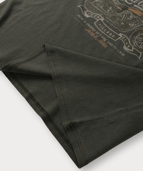 SlashDate(スラッシュデイト)の「ピグメント加工ヴィンテージTシャツ/オーバーサイズ(Tシャツ/カットソー・メンズ・ブラウン/ブラウン系その他2/ブラック系その他/ブラック/ブラウン系その他/ブラック系その他2・M/L/XL)」の17枚目の写真
