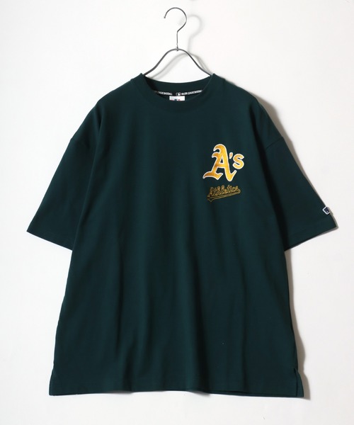 MLB(メジャーリーグベースボール)の「MLB/メジャーリーグベースボール チームロゴ ワンポイント バックプリント 半袖Tシャツ レディース メンズ(Tシャツ/カットソー・メンズ・ホワイト/レッド/グリーン/ネイビー/ブラック/アッシュグレー・M/L/LL)」の18枚目の写真