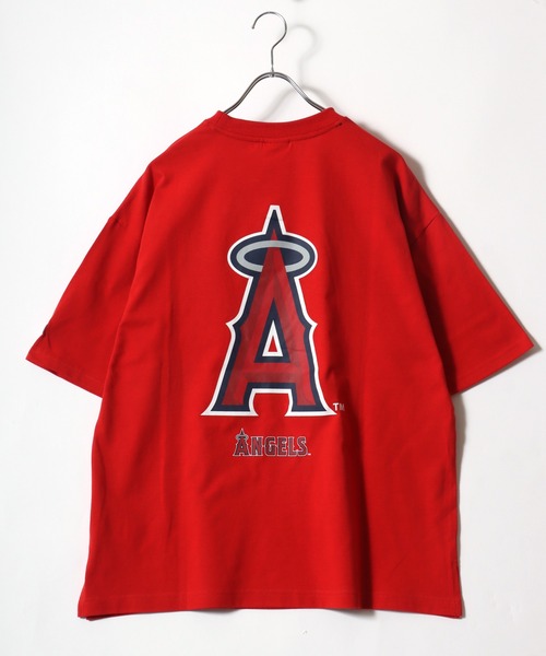 MLB(メジャーリーグベースボール)の「MLB/メジャーリーグベースボール チームロゴ ワンポイント バックプリント 半袖Tシャツ レディース メンズ(Tシャツ/カットソー・メンズ・ホワイト/レッド/グリーン/ネイビー/ブラック/アッシュグレー・M/L/LL)」の12枚目の写真