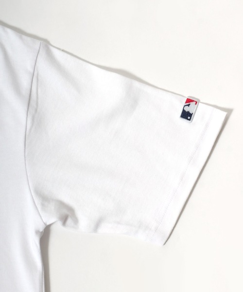 MLB(メジャーリーグベースボール)の「MLB/メジャーリーグベースボール チームロゴ ワンポイント バックプリント 半袖Tシャツ レディース メンズ(Tシャツ/カットソー・メンズ・ホワイト/レッド/グリーン/ネイビー/ブラック/アッシュグレー・M/L/LL)」の15枚目の写真