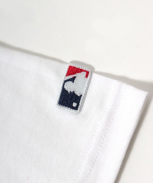 MLB(メジャーリーグベースボール)の「MLB/メジャーリーグベースボール チームロゴ ワンポイント バックプリント 半袖Tシャツ レディース メンズ(Tシャツ/カットソー・メンズ・ホワイト/レッド/グリーン/ネイビー/ブラック/アッシュグレー・M/L/LL)」の16枚目の写真