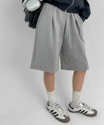 BLACKUP | [MADE] ディキデンバミューダオーバーフィットバンディングパンツ(スウェットパンツ)