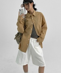 [MADE] ディキデンバミューダオーバーフィットバンディングパンツ