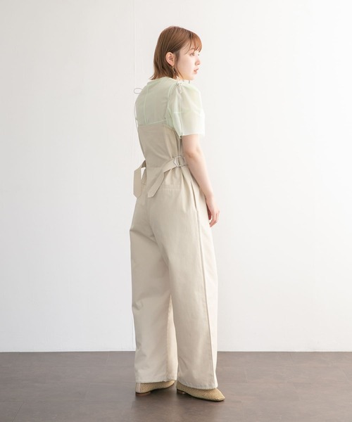 KBF（ケイビーエフ）の「ショルダータックメッシュトップス（Tシャツ/カットソー・レディース・ベージュ系その他/グリーン系その他/ブルー系その他・ONE）」の20枚目の写真