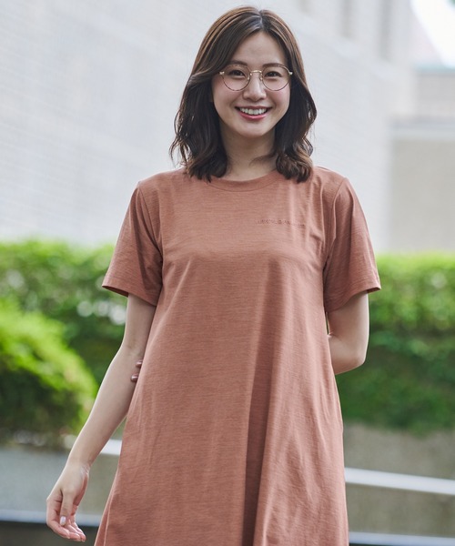 Arnold Palmer（アーノルドパーマー）の「タウン & レジャー 半袖 ワンピース（ワンピース・レディース・アイボリー/ブラック/テラコッタ・L/M/S）」の19枚目の写真