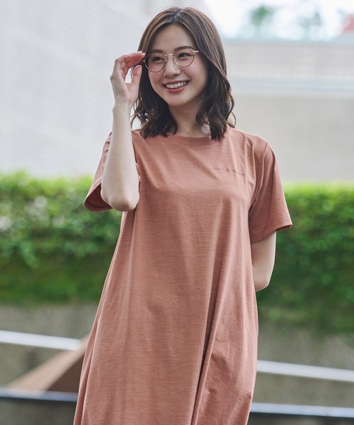 Arnold Palmer（アーノルドパーマー）の「タウン & レジャー 半袖 ワンピース（ワンピース・レディース・アイボリー/ブラック/テラコッタ・L/M/S）」の20枚目の写真