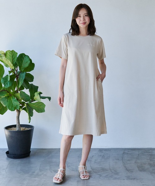 Arnold Palmer（アーノルドパーマー）の「タウン & レジャー 半袖 ワンピース（ワンピース・レディース・アイボリー/ブラック/テラコッタ・L/M/S）」の11枚目の写真