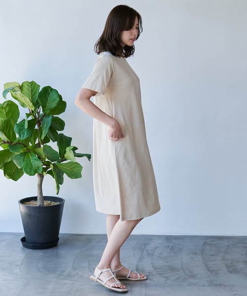 Arnold Palmer（アーノルドパーマー）の「タウン & レジャー 半袖 ワンピース（ワンピース・レディース・アイボリー/ブラック/テラコッタ・L/M/S）」の15枚目の写真