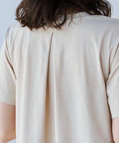 Arnold Palmer（アーノルドパーマー）の「タウン & レジャー 半袖 ワンピース（ワンピース・レディース・アイボリー/ブラック/テラコッタ・L/M/S）」の10枚目の写真