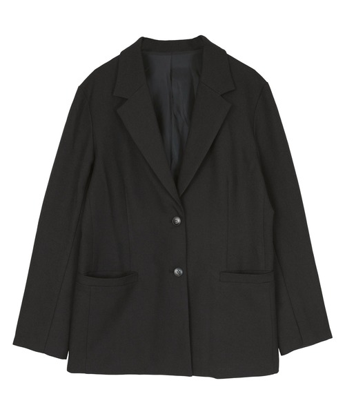 UR'S（ユアーズ）の「テーラードシングルジャケット（テーラードジャケット・レディース・ライトグレー/ブラック/アイボリー・S/M/L）」の12枚目の写真