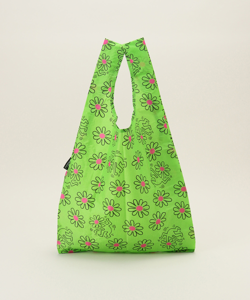 U by SPICK&SPAN（ユーバイスピックアンドスパン）の「【BAGGU/バグゥ】 Standard Baggu KEITH HELING（ハンドバッグ・レディース・ブルー/ピンク/グリーン・FREE）」の2枚目の写真