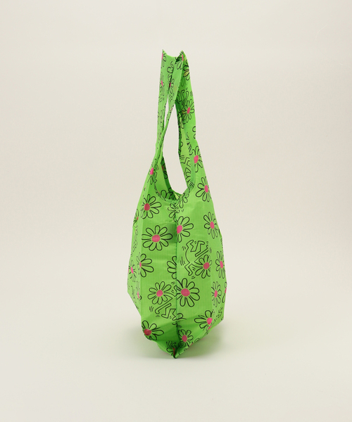 U by SPICK&SPAN（ユーバイスピックアンドスパン）の「【BAGGU/バグゥ】 Standard Baggu KEITH HELING（ハンドバッグ・レディース・ブルー/ピンク/グリーン・FREE）」の4枚目の写真