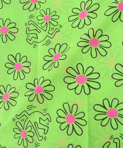 U by SPICK&SPAN（ユーバイスピックアンドスパン）の「【BAGGU/バグゥ】 Standard Baggu KEITH HELING（ハンドバッグ・レディース・ブルー/ピンク/グリーン・FREE）」の9枚目の写真