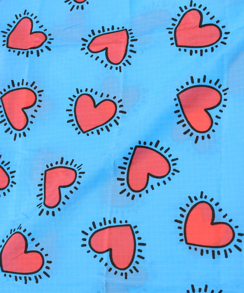 U by SPICK&SPAN（ユーバイスピックアンドスパン）の「【BAGGU/バグゥ】 Standard Baggu KEITH HELING（ハンドバッグ・レディース・ブルー/ピンク/グリーン・FREE）」の10枚目の写真