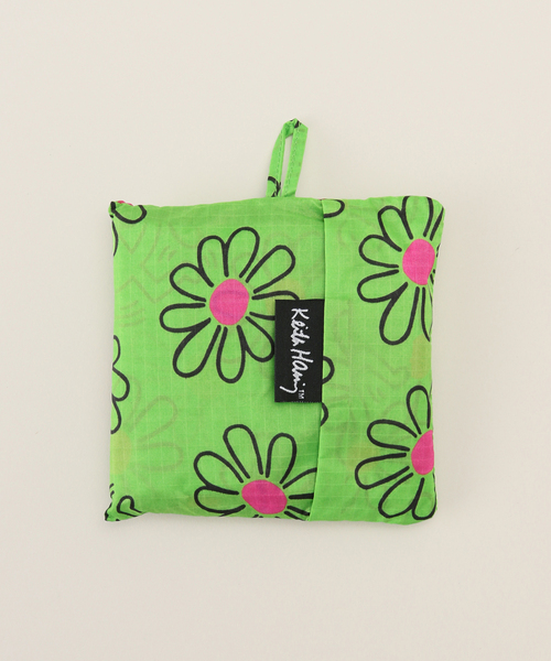 U by SPICK&SPAN（ユーバイスピックアンドスパン）の「【BAGGU/バグゥ】 Standard Baggu KEITH HELING（ハンドバッグ・レディース・ブルー/ピンク/グリーン・FREE）」の15枚目の写真