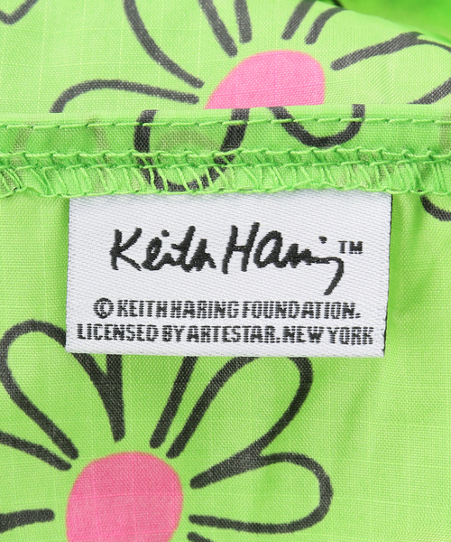 U by SPICK&SPAN（ユーバイスピックアンドスパン）の「【BAGGU/バグゥ】 Standard Baggu KEITH HELING（ハンドバッグ・レディース・ブルー/ピンク/グリーン・FREE）」の18枚目の写真