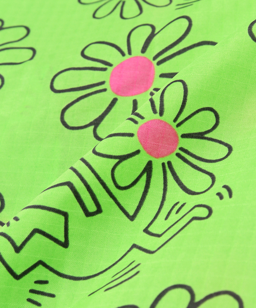 U by SPICK&SPAN（ユーバイスピックアンドスパン）の「【BAGGU/バグゥ】 Standard Baggu KEITH HELING（ハンドバッグ・レディース・ブルー/ピンク/グリーン・FREE）」の19枚目の写真