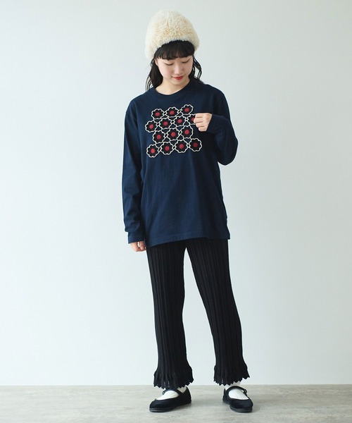 bulle de savon（ビュルデサボン）の「knit petti パンツ（その他パンツ・レディース・ブラック/ピンク/ホワイト・FREE）」の5枚目の写真