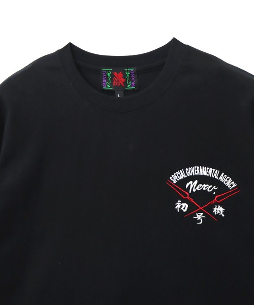 PANDIESTA（パンディエスタ）の「EVANGELION×錦 / ヱヴァンゲリヲン×ニシキ　墨絵風初号機咆哮T(M2)（Tシャツ/カットソー・メンズ・ホワイト/ブラック・M/L/XXL/XL）」の5枚目の写真